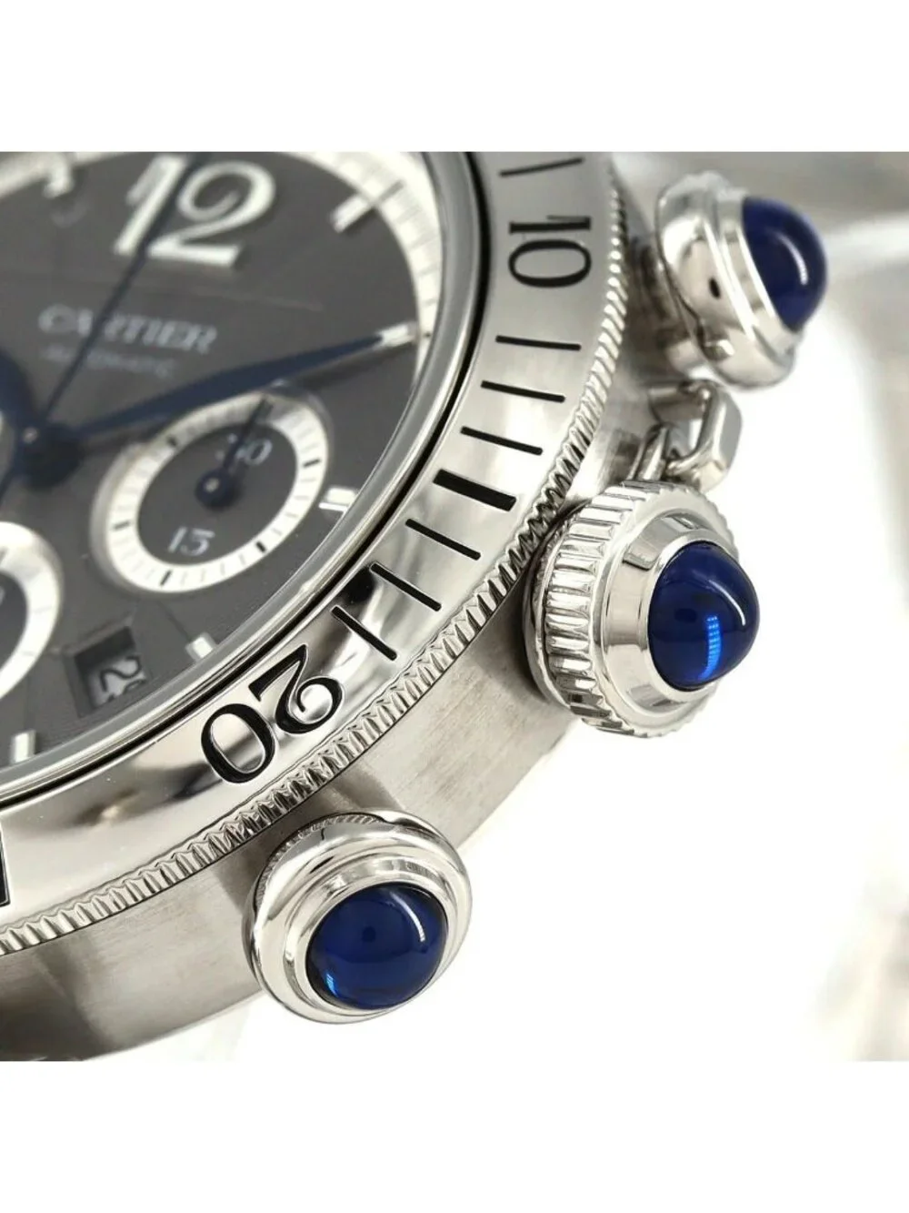 Cartier Pasha de Cartier Chronograph SS Automatic Bracelet